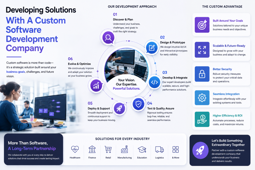 Developing Solutions With A Custom Software Development Company Developing Solutions With A Custom Software Development Company