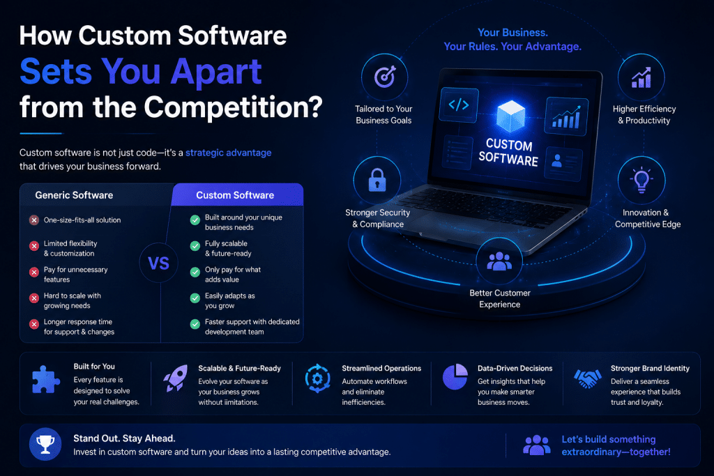 How Custom Software Sets You Apart from the Competition? How Custom Software Sets You Apart from the Competition?